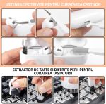 Kit multifunctional de curatare 20 in 1, NEXTLY, pentru casti, tastatura, telefon, laptop, camere foto, ecrane, dispozitive electronice - imagine 8