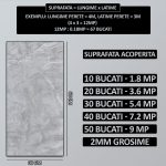 Set 20 x tapet autoadeziv imitatie marmura NEXTLY, waterproof, ajustabil, adeziv puternic, usor de montat, suprafata acoperire 3.6 mp, 30x60 cm, 2mm grosime PD902 - imagine 4