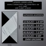 Tapet autoadeziv imitatie marmura NEXTLY, waterproof, ajustabil, adeziv puternic, usor de montat, suprafata acoperire 0.18 mp, 30x60 cm, 2mm grosime, 1 bucata PH006 - imagine 4