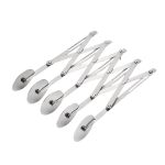 Taietor pentru aluat extensibil NEXTLY, 5 role, otel inoxidabil, distanta ajustabila, alungire maxima 50cm, distanta maxima intre role 12cm, argintiu