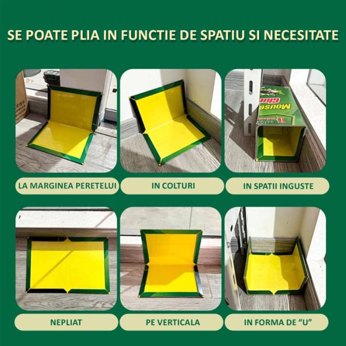 Capcana cu lipici pentru soareci, sobolani, insecte NEXTLY, din