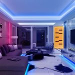 Banda led RGB 5050 NEXTLY, 5 metri, aplicatie telefon, adeziva, IP 20 interior, telecomanda, timer, mod muzica, luminozitate reglabila, iluminare ambientala, pentru tv, pc, mobila, pereti - imagine 12