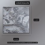 Set 24 x placi din PVC autoadezive pentru podea/perete NEXTLY, reutilizabile, waterproof, ajustabile, adeziv puternic, usor de montat, suprafata acoperire 5 mp, 45.6 x 45.6 cm, 1.5 mm grosime 7503-6 - imagine 6