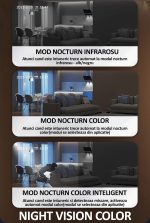 Camera dubla de supraveghere WiFi 5G, NEXTLY, pentru interior, rotatie 355°, inclinare 90°, detectare miscare si sunet, night-vision color, 5MP, suport card SD 64GB, buton apelare, functie urmarire pe - imagine 10