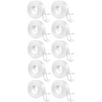 Set 10 x banda dublu adeziva transparenta NEXTLY, 5 metri/bucata, adeziv puternic, rezistenta la apa, flexibila, siliconica, nu lasa urme pe suprafete, aplicabila pe diverse suprafete