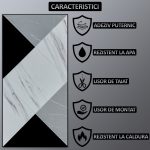 Tapet autoadeziv imitatie marmura NEXTLY, waterproof, ajustabil, adeziv puternic, usor de montat, suprafata acoperire 0.18 mp, 30x60 cm, 2mm grosime, 1 bucata PH006 - imagine 3