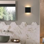 Set 2 aplice LED de perete pentru interior, NEXTLY, corp din aluminiu, 2 surse de lumina, lumina calda, 6W, 3000K, 10 x 9.5 x 5 cm, negru - imagine 14
