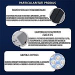 Set 4 x lampa solara scari NEXTLY, senzor de lumina, 13 LED-uri, lumina calda, 2 moduri de instalare, waterproof, lumina de veghe - imagine 6