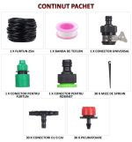 Sistem de irigare pentru gradina/plante/gazon/ghivece/sere/solare NEXTLY, 25m, 4 moduri de udare, rosu - imagine 7