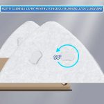 Stergator geam cu magnet NEXTLY, racleta, curata simultan ambele parti ale geamului, potrivit pentru sticla cu grosimea de 15-26mm, magnet foarte puternic, piese de schimb incluse, albastru - imagine 8