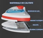 Stergator geam cu magnet NEXTLY, racleta, curata simultan ambele parti ale geamului, potrivit pentru sticla cu grosimea de 8-15mm, magnet foarte puternic, piese de schimb incluse, rosu - imagine 9