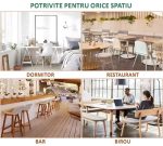 Set 12 protectii picioare scaun/mobila din silicon si pasla NEXTLY, anti-zgarieturi, anti-zgomot, universale, reutilizabile, transparent - imagine 6