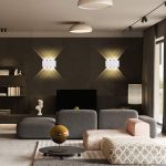 Aplica LED de perete, NEXTLY, 6 Leduri, lumina sus si jos, iluminat exterior si interior, 6W, 3000K, lumina calda, IP65, aluminiu, alb - imagine 13