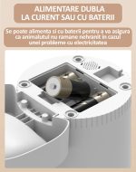 Hranitor automat pentru caini si pisici, NEXTLY, WiFi, Camera video FullHD, capacitate 3L, aplicatie telefon Smart Life, sunet hranire, programabil, control de la distanta, alimentare dubla, functii m - imagine 11