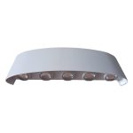 Aplica LED de perete, NEXTLY, 10 Leduri, lumina sus si jos, iluminat exterior si interior, 10W, 3000K, lumina calda, IP65, aluminiu, alb