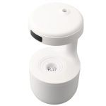 Umidificator de aer anti-gravitational ultrasonic NEXTLY, afisaj ceas digital, 2 moduri de functionare, lumina LED ambientala, silentios, Touch Control, alimentare USB, 600ml, alb - imagine 15