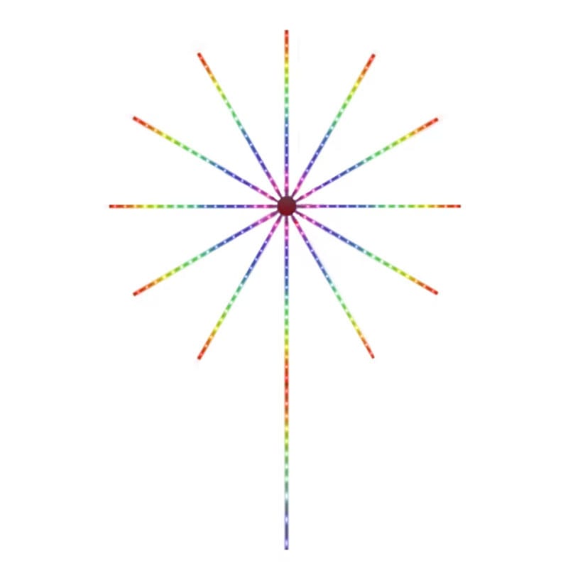 750e8a2e603433807b51c502a7f15e9f.jpg Banda led rgb, forma artificie, NEXTLY, 2m lungime, control prin aplicatie, telecomanda, senzor sunet - imagine 1