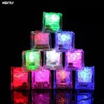 Set 12 cuburi de gheata cu leduri RGB NEXTLY, reutilizabile, submersibile, colorate, lumineaza in contact cu lichide, multicolor - imagine 11