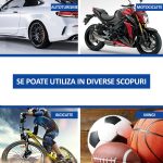 Compresor auto portabil, NEXTLY, pompa electrica pentru umflat roti, cu afisaj digital, 4 moduri, 4 capete pentru umflare, acumulator 2 x 2000mah, 10.3 BAR, functie powerbank, incarcare tip c, lumina - imagine 11
