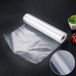 Set 4 role pungi universale pentru vidat si sigilat alimente, NEXTLY, gofrate, lavabile, conservare optima, fructe, legume, carne, mancare, compatibilitate universala, rezistenta la inghet si caldura, - imagine 10