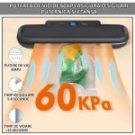 Aparat de vidat si sigilat alimente umede/uscate si obiecte NEXTLY, functii de vidare si sigilare in mod automat/manual/separat, timp reglabil, afisaj digital secunde ramase, 30cm bara de lipire, prot - imagine 6