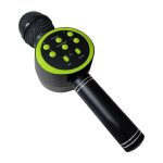Microfon wireless pentru karaoke, NEXTLY, boxa bluetooth incorporata, efecte de schimbare a vocii, redare muzica, usb, card sd, mufa jack 3.5mm, incarcare micro-usb, v11, maner metalic, negru - imagine 4