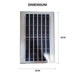 Lampa solara stradala 150W 417 LEDURI, NEXTLY, suport consola inclus, rezistenta la apa, IP65, telecomanda, senzor de lumina, ajustare luminozitate, material aluminiu+sticla - imagine 7