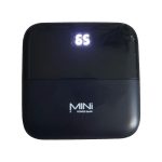 Mini baterie externa portabila, 10000mAh, NEXTLY, 8x8cm, incarcare rapida, 2.1A, powerbank, negru