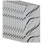 Set 30 x tapet autoadeziv imitatie marmura NEXTLY, waterproof, ajustabil, adeziv puternic, usor de montat, suprafata acoperire 5.4 mp, 30x60 cm, 2mm grosime PH002