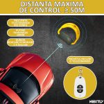 Blocator automat de parcare, NEXTLY, control de la distanta prin telecomanda, 50m, functie antifurt, alarma, retractare automata, acumulator si incarcator inclus, rezistent la apa si intemperii, IP65, - imagine 5