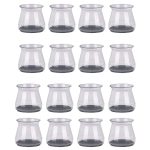 Set 16 protectii picioare scaun/mobila din silicon si pasla NEXTLY, anti-zgarieturi, anti-zgomot, universale, reutilizabile, transparent