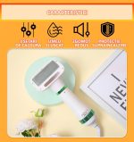 Perie cu uscator pentru caini/pisici 2 in 1 NEXTLY, 3 moduri de uscare, zgomot redus, 300W, cablu 1.5m, alb-verde - imagine 4