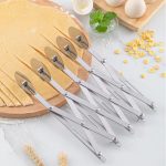 Taietor pentru aluat extensibil NEXTLY, 5 role, otel inoxidabil, distanta ajustabila, alungire maxima 50cm, distanta maxima intre role 12cm, argintiu - imagine 7