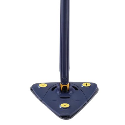 Mop multifunctional NEXTLY pentru suprafete uscate si ude, cap triunghiular rotativ 360°, stergator pentru geamuri, podele, pereti, mobila, laveta microfibre, maner telescopic, ajustabil