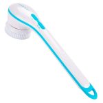 Perie baie rotativa, electrica NEXTLY, pentru curatare, exfoliere, masaj, 5 capete interschimbabile, 2 trepte de viteze, multifunctionala - imagine 8