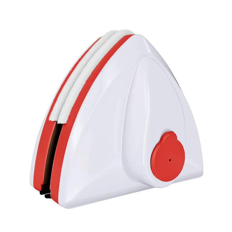 c6177930314c22e863a900574f071841.jpg Stergator geam cu magnet NEXTLY, racleta, curata simultan ambele parti ale geamului, potrivit pentru sticla cu grosimea de 8-15mm, magnet foarte puternic, piese de schimb incluse, rosu - imagine 1