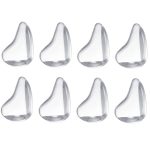 Set 8 protectii pentru colturi din silicon NEXTLY, pentru mobila, masa, dulap, geam, birou, pat, protectie pentru copii, adeziv