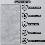 Tapet autoadeziv imitatie marmura NEXTLY, waterproof, ajustabil, adeziv puternic, usor de montat, suprafata acoperire 0.18 mp, 30x60 cm, 2mm grosime, 1 bucata PD902 - imagine 3