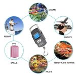 Cantar digital de mana cu carlig, NEXTLY, afisaj digital, 4 unitati de masura, capacitate 50kg, negru - imagine 6