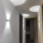 Aplica LED de perete, NEXTLY, 6 Leduri, lumina sus si jos, iluminat exterior si interior, 6W, 3000K, lumina calda, IP65, aluminiu, alb - imagine 11