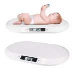 Cantar electronic digital pentru bebelusi, NEXTLY, 3 unitati de masura, functie tara, suprafata concava, capacitate maxima 20kg, precizie de cantarire 0.01kg, alb - imagine 9