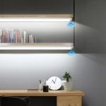 Lampa LED cu senzor de miscare si lumina NEXTLY, 10 cm, pentru dulap, dressing, portbagaj, scari, pat, oglinda, casa, 3 moduri de functionare, luminozitate reglabila, lumina rece, prindere magnetica, - imagine 3