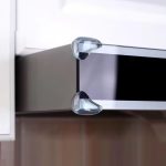 Set 8 protectii pentru colturi din silicon NEXTLY, pentru mobila, masa, dulap, geam, birou, pat, protectie pentru copii, adeziv - imagine 8