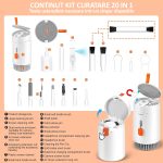 Kit multifunctional de curatare 20 in 1, NEXTLY, pentru casti, tastatura, telefon, laptop, camere foto, ecrane, dispozitive electronice - imagine 3