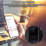Sonerie wireless cu camera video, NEXTLY, rezolutie video HD 720p, vedere nocturna, microfon bidirectional, apel vocal si video, control prin aplicatie, 19 melodii, autonomie mare, distanta 30-50M int - imagine 14