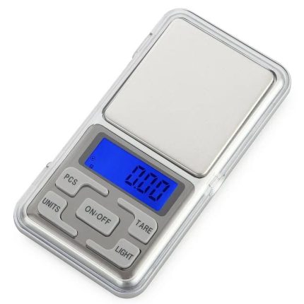 Cantar digital de buzunar pentru bijuterii, NEXTLY, capacitate 200g, precizie 0.01g, argintiu