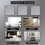 Set 54 x placi din PVC autoadezive pentru podea/perete NEXTLY, reutilizabile, waterproof, ajustabile, adeziv puternic, usor de montat, suprafata acoperire 5 mp, 30.5 x 30.5 cm, 1.5 mm grosime 7202-19 - imagine 6