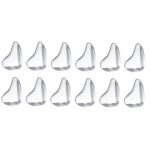 Set 12 protectii pentru colturi din silicon NEXTLY, pentru mobila, masa, dulap, geam, birou, pat, protectie pentru copii, adeziv