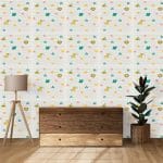 Set 50 x tapet autoadeziv 3D NEXTLY, pentru perete sau tavan, waterproof, ajustabil, adeziv puternic, usor de montat, suprafata acoperire 26.5 mp, 70x77 cm, design modern, alb multicolor, cod 56 - imagine 7