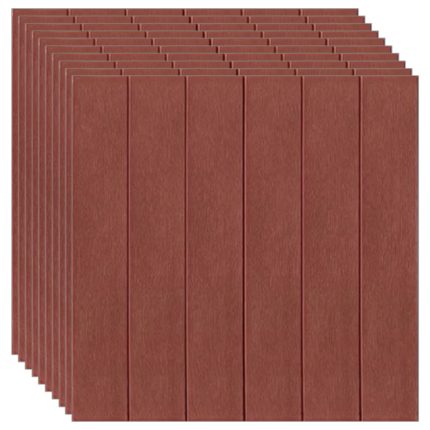 Set 100 x tapet autoadeziv 3D NEXTLY, design lemn/parchet, pentru perete sau tavan, waterproof, ajustabil, adeziv puternic, usor de montat, suprafata acoperire 49 mp, 70x70 cm, cod 84